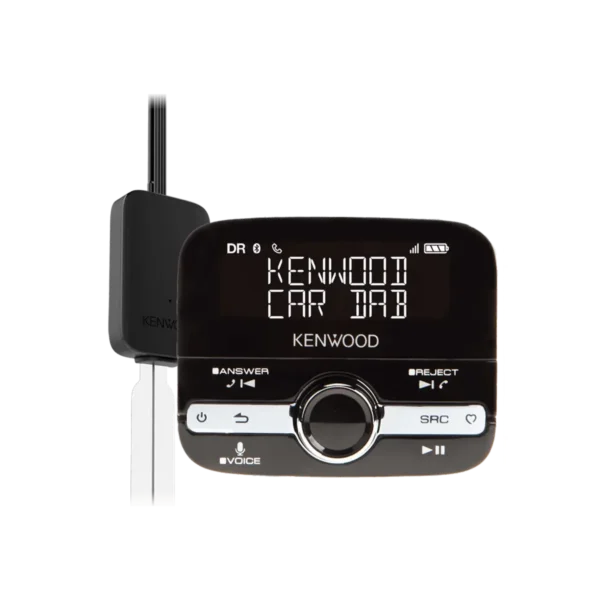 Kenwood KTC-500DAB car media receiver Black Bluetooth