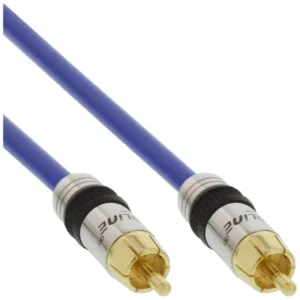 InLine Premium RCA Audio Cable 1x RCA male / male gold plated 7m