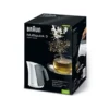 Braun WK 300 WH electric kettle 1.7 L 2280 W Silver, White