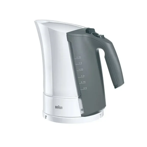 Braun WK 300 WH electric kettle 1.7 L 2280 W Silver, White