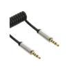 InLine Slim Audio Spiral Cable 3.5mm male / male 4-pin Stereo 2m