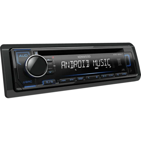Kenwood KDC-120UB car media receiver Black, Chrome 200 W