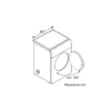 Siemens WT34A200FF tumble dryer Freestanding Front-load 7 kg White