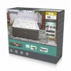 Bestway Tritech Fashion Flock Air Mattress Queen with Built-in AC Pump and Antimicrobial Coating 2.03 m x 1.52 m x 56 cm