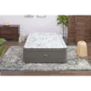 Bestway Tritech Fashion Flock Air Mattress Queen with Built-in AC Pump and Antimicrobial Coating 2.03 m x 1.52 m x 56 cm