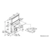 Siemens LD97AA670 cooker hood Downdraft Stainless steel 750 m³/h