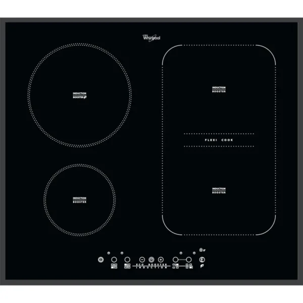 Whirlpool ACM 808/BA Black Built-in Zone induction hob 4 zone(s)