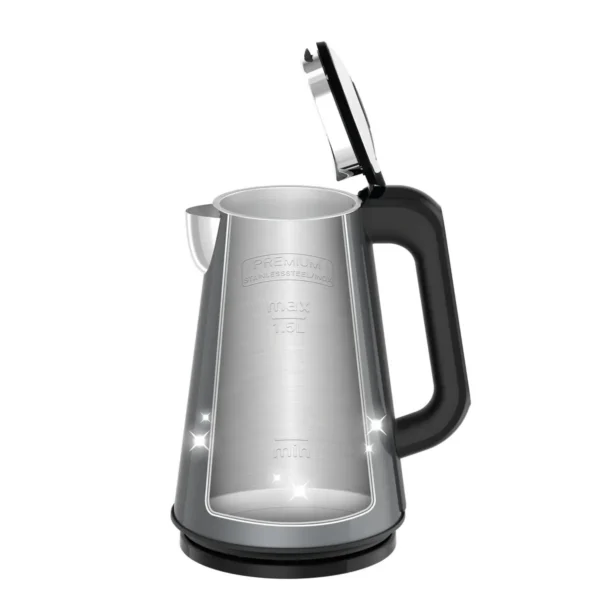 Tefal KI820D electric kettle 1.5 L 1800 W Stainless steel