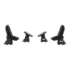 Thule DockGlide car roof rack fitting kit Black