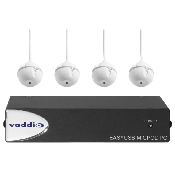 Vaddio EasyUSB MicPOD I/O Black 20 – 20000 Hz