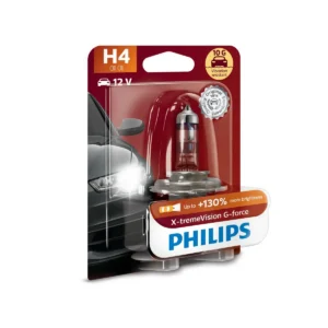 Philips X-tremeVision G-force 12342XVGB1 10 G vibration resistance
