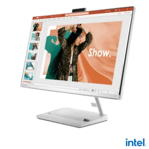 Lenovo IdeaCentre 3 Intel® Core™ i5 i5-12450H 68.6 cm (27″) 1920 x 1080 pixels All-in-One PC 16 GB DDR4-SDRAM 1 TB SSD Wi-Fi 6 (802.11ax) White