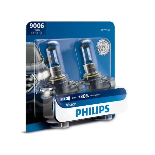 Philips Vision 9006PRB2 car light bulb 55 W Halogen