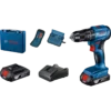 Bosch GSB 185-LI 1900 RPM Keyless 990 g Black, Blue