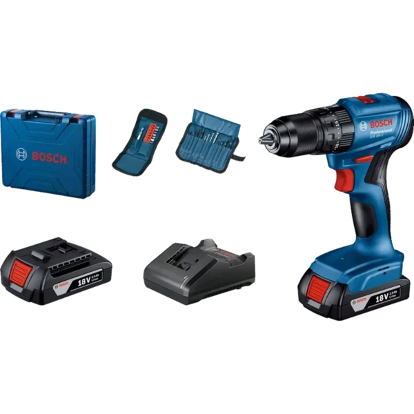 Bosch GSB 185-LI 1900 RPM Keyless 990 g Black, Blue