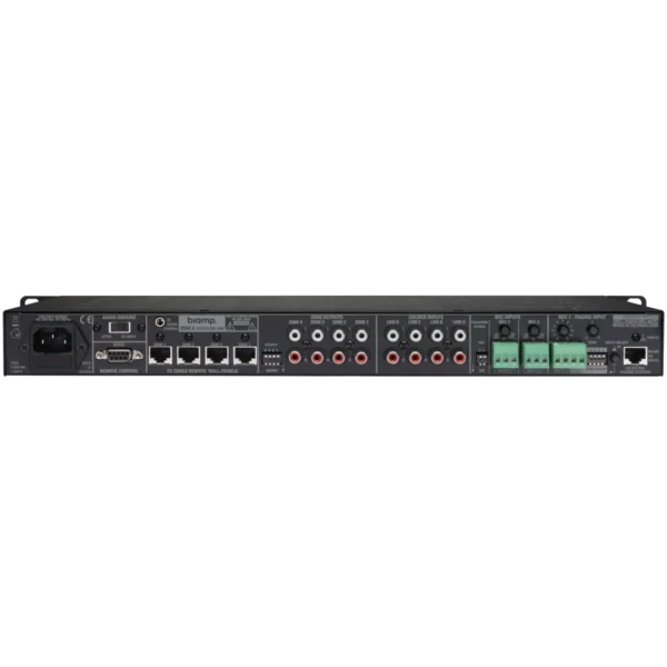 Biamp Commercial Audio ZONE4 Built-in display