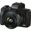 Canon EOS M50 Mark II + M15-45 S+M55-200 EU26 MILC 24.1 MP CMOS 6000 x 4000 pixels Black