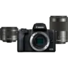 Canon EOS M50 Mark II + M15-45 S+M55-200 EU26 MILC 24.1 MP CMOS 6000 x 4000 pixels Black