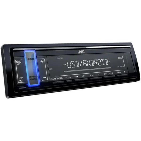 JVC KD-X161 car media receiver Black 200 W