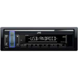 JVC KD-X161 car media receiver Black 200 W