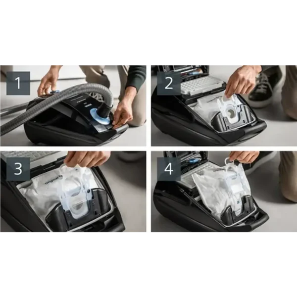 Siemens VSQ5X1230 vacuum 4.5 L Cylinder vacuum Dry 850 W Dust bag