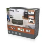 Bestway Fortech Air Mattress Twin with Built-in AC Pump and Antimicrobial Coating 1.91 m x 97 cm x 46 cm
