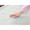 Bestway Fortech Air Mattress Twin with Built-in AC Pump and Antimicrobial Coating 1.91 m x 97 cm x 46 cm