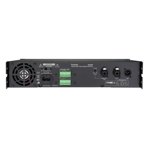 Biamp Commercial Audio PA240P Performance/stage Black