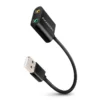 Axagon ADA-12 USB 2.0 Stereo Audio Mini-Adapter 15 cm Kabellänge – Kabel – Audio/Multimedia 2.0 channels