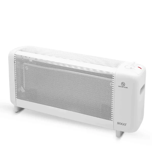 Sogo CAL-SS-18480 electric space heater Indoor White 1500 W Convector electric space heater
