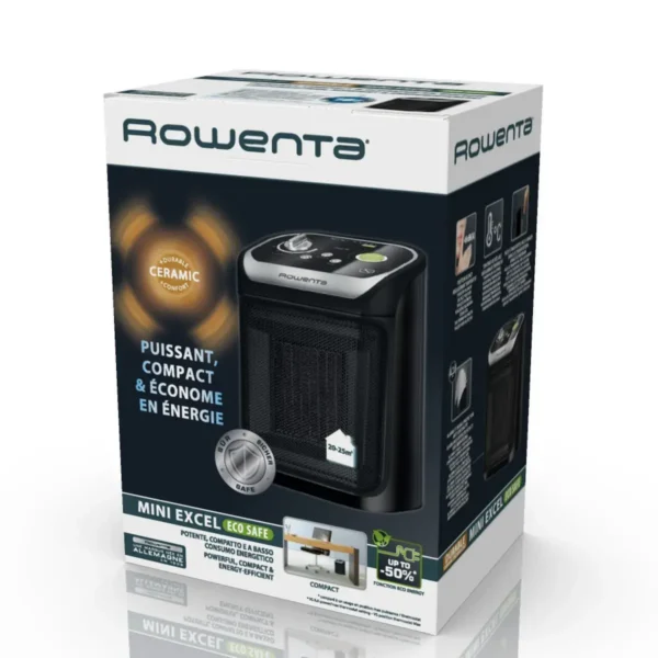 Rowenta SO9265 Indoor Black 1800 W Fan electric space heater