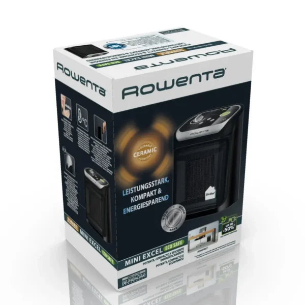 Rowenta SO9265 Indoor Black 1800 W Fan electric space heater