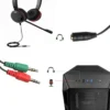 Ewent EC1642 audio cable 0.15 m 3.5mm 2 x 3.5mm Black, Green, Red