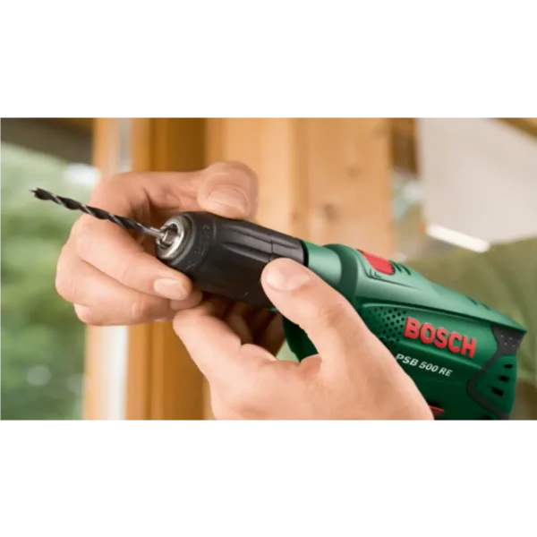 Bosch PSB 500 RE 3000 RPM Keyless 1.6 kg Black, Green, Red