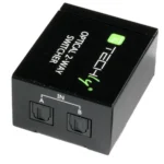 Techly Switch Audio Toslink 2 ports with IR Remote Control IDATA TOS-SW2