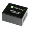 Techly Switch Audio Toslink 2 ports with IR Remote Control IDATA TOS-SW2