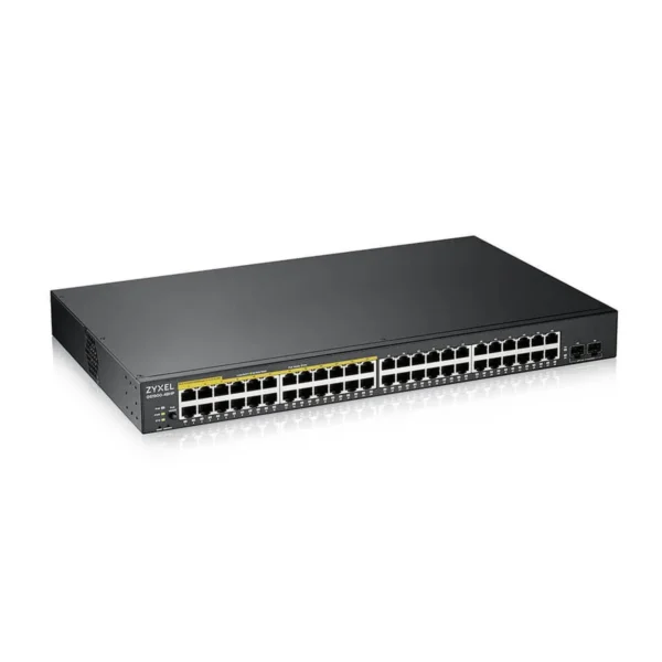 Zyxel GS1900-48HPv2 Managed L2 Gigabit Ethernet (10/100/1000) Power over Ethernet (PoE) Black