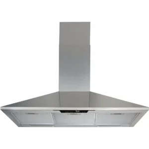 Whirlpool AKR 755/1 IX cooker hood Wall-mounted Stainless steel 416 m³/h