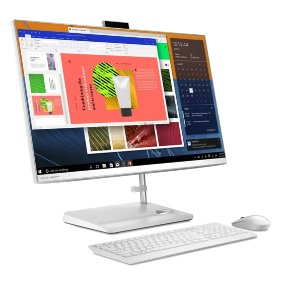 Lenovo IdeaCentre 3 AMD Ryzen™ 7 7730U 68.6 cm (27″) 1920 x 1080 pixels All-in-One PC 16 GB DDR4-SDRAM 1 TB SSD Windows 11 Home Wi-Fi 6 (802.11ax) White