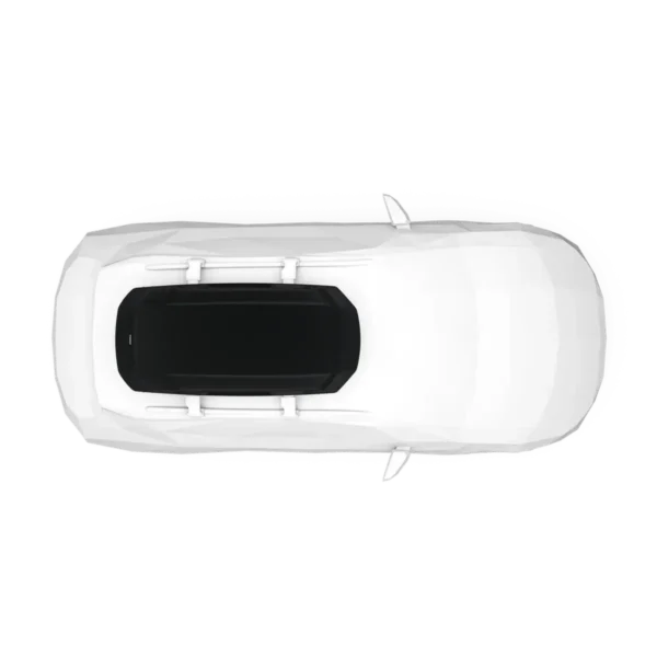 Thule Force 3 M Hard car roof top Black