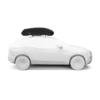 Thule Force 3 M Hard car roof top Black