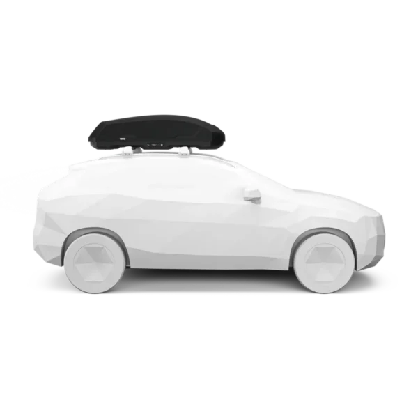 Thule Force 3 M Hard car roof top Black