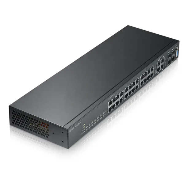 Zyxel GS2210-24 Managed L2 Fast Ethernet (10/100) Black