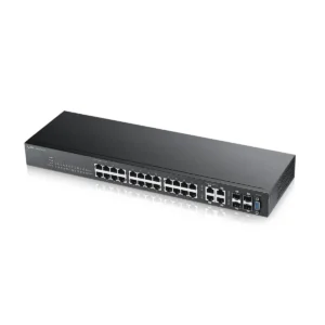 Zyxel GS2210-24 Managed L2 Fast Ethernet (10/100) Black