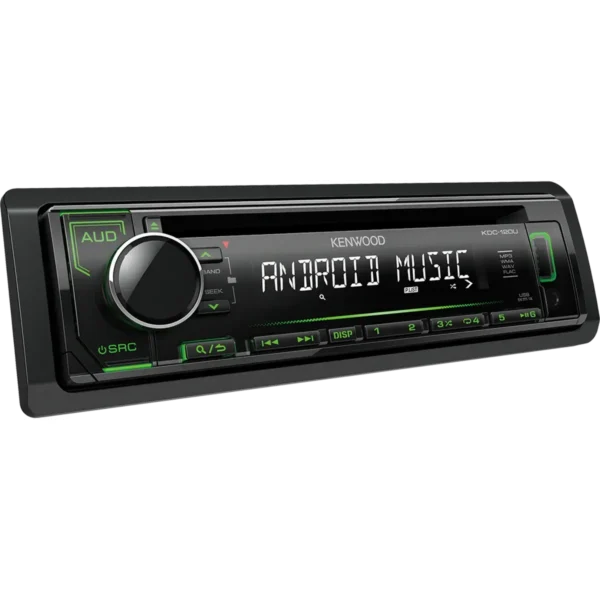 Kenwood KDC-120UG car media receiver Black, Chrome 200 W