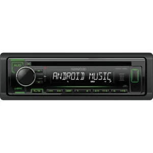 Kenwood KDC-120UG car media receiver Black, Chrome 200 W