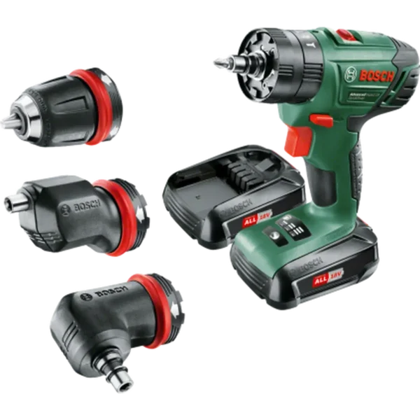 Bosch AdvancedImpact 18 QuickSnap 21700 RPM Keyless 1.4 kg Black, Green, Red