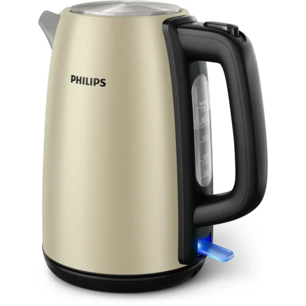 Philips Daily Collection HD9352/50 electric kettle 1.7 L 2200 W Black, Champagne