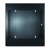 APC NetShelter 13U Wallmount Rack Cabinet Glass Door Double Hinged Server Depth