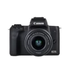 Canon EOS M50 + EF-M 15-45mm f/3.5-6.3 IS STM + EF-M 55-200mm f/4.5-6.3 IS STM SLR Camera Kit 24.1 MP CMOS 6000 x 4000 pixels Black